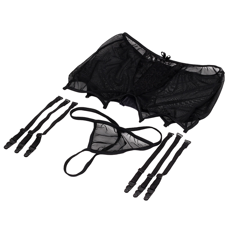 6 Straps High Waist Garters