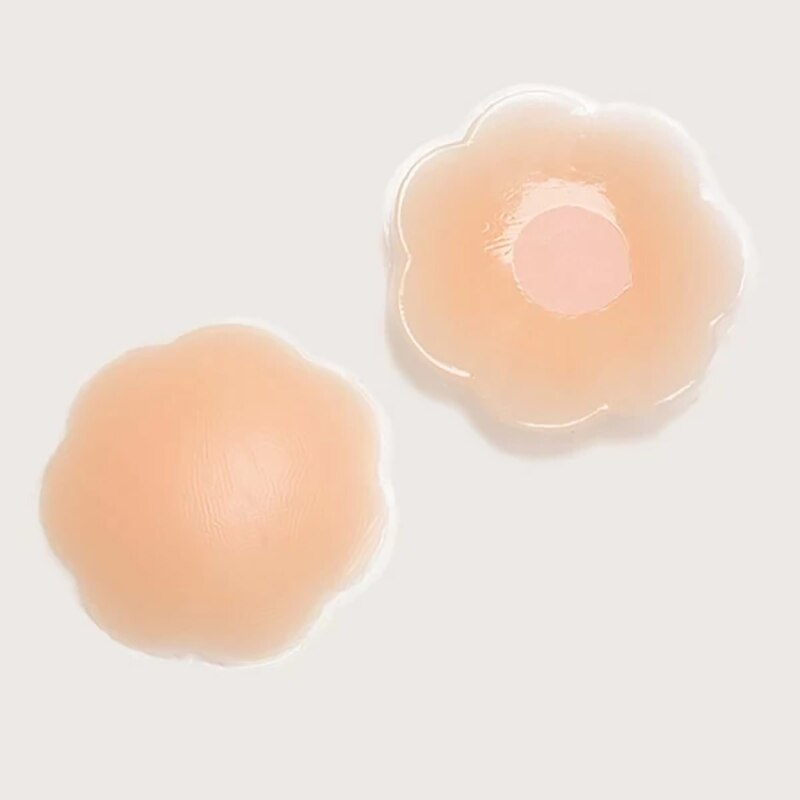 Pair of Silicone Nipple Cover Stickers