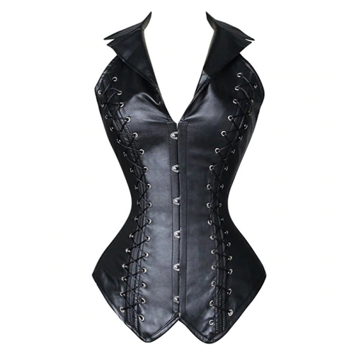 Women's Leather Slimming Corset