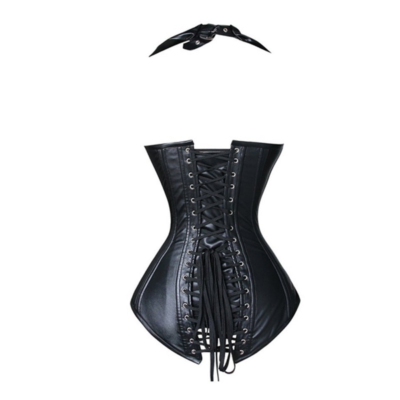 Women's Leather Slimming Corset