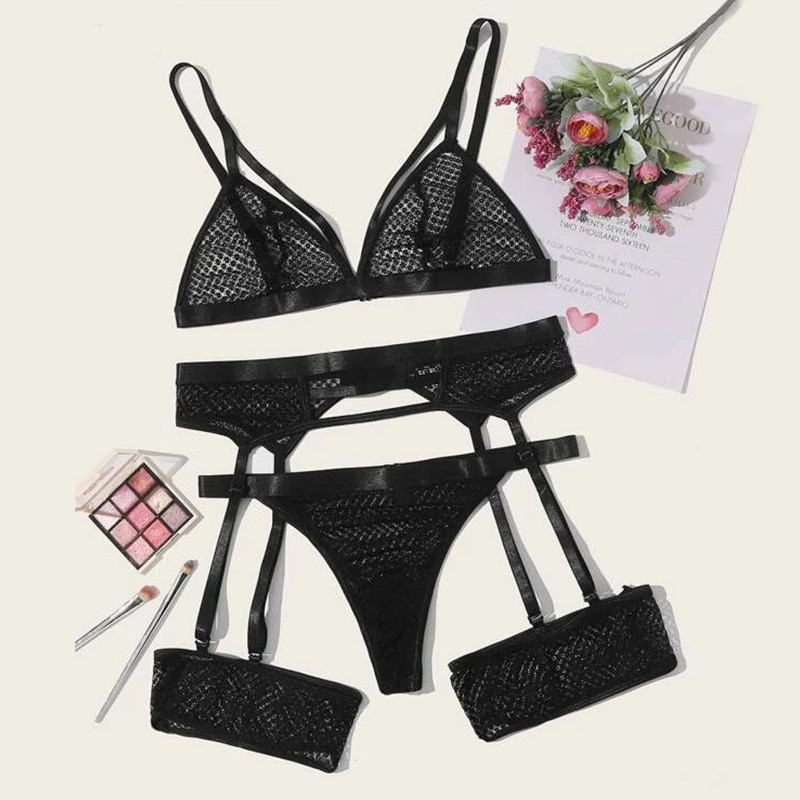 Wire Free Lingerie Set for Women