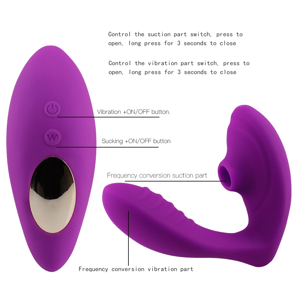 2 in 1 10 Speeds Vibrator