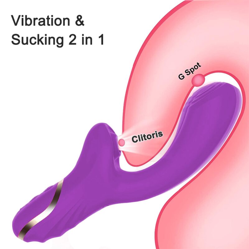 2 in 1 20 Modes Sucking Vibrator - Image 3