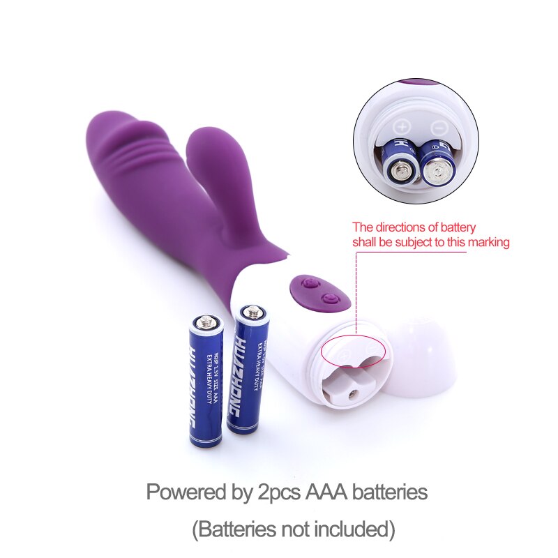 Color Block Design Bunny Vibrator