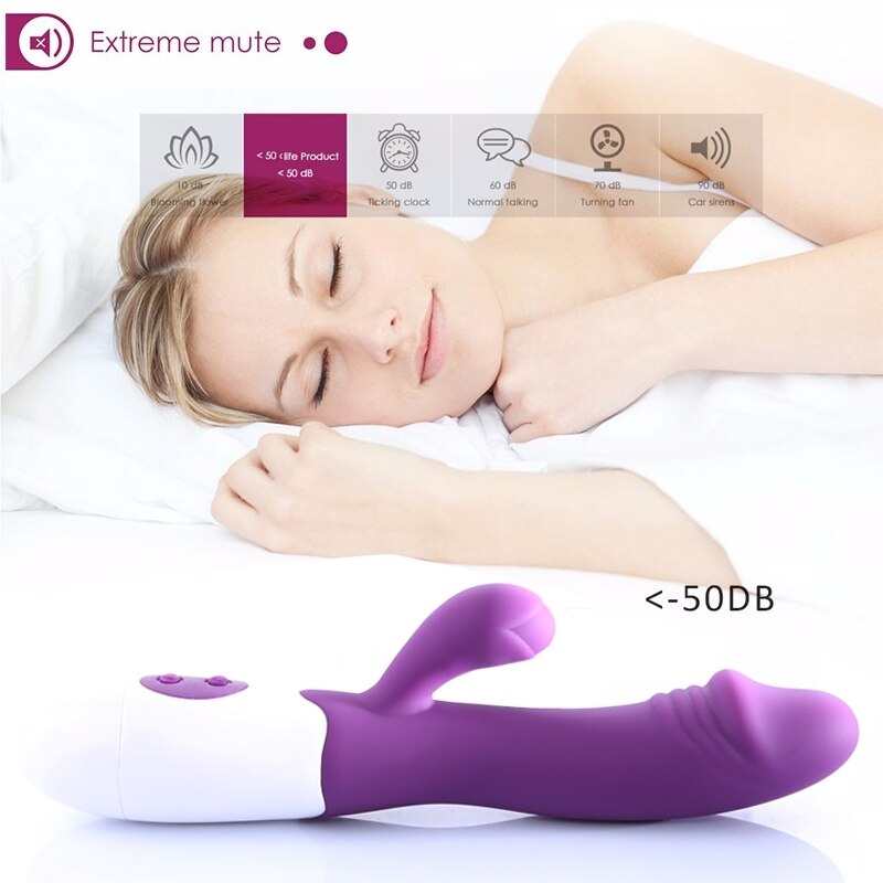 Color Block Design Bunny Vibrator