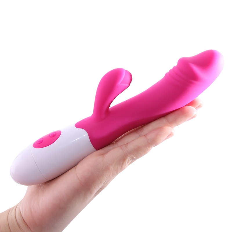 Color Block Design Bunny Vibrator