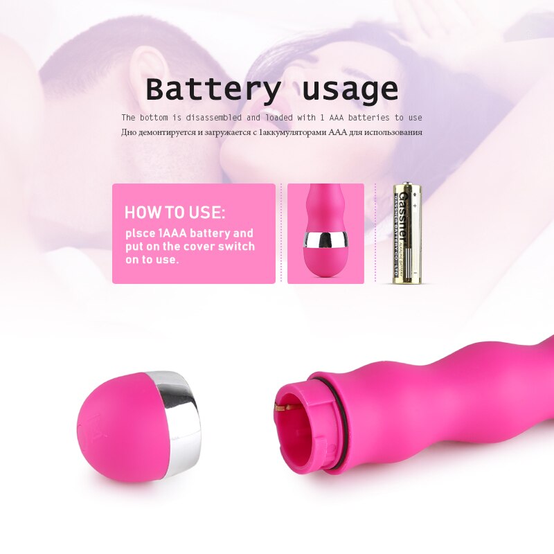 Color Block Design Bunny Vibrator