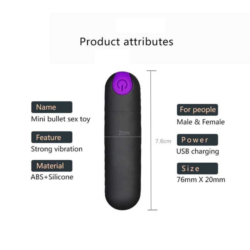 10 Speed Pocket Vibrator - Image 4