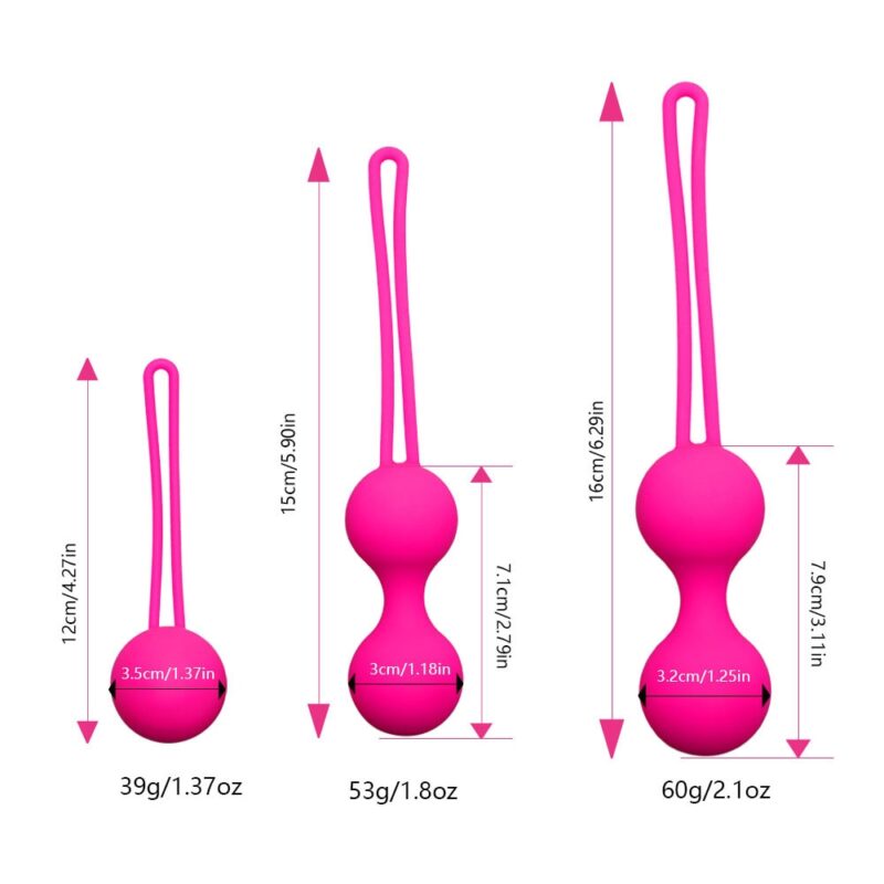 Useful High Quality Training Silicone Vaginal Balls - Image 3