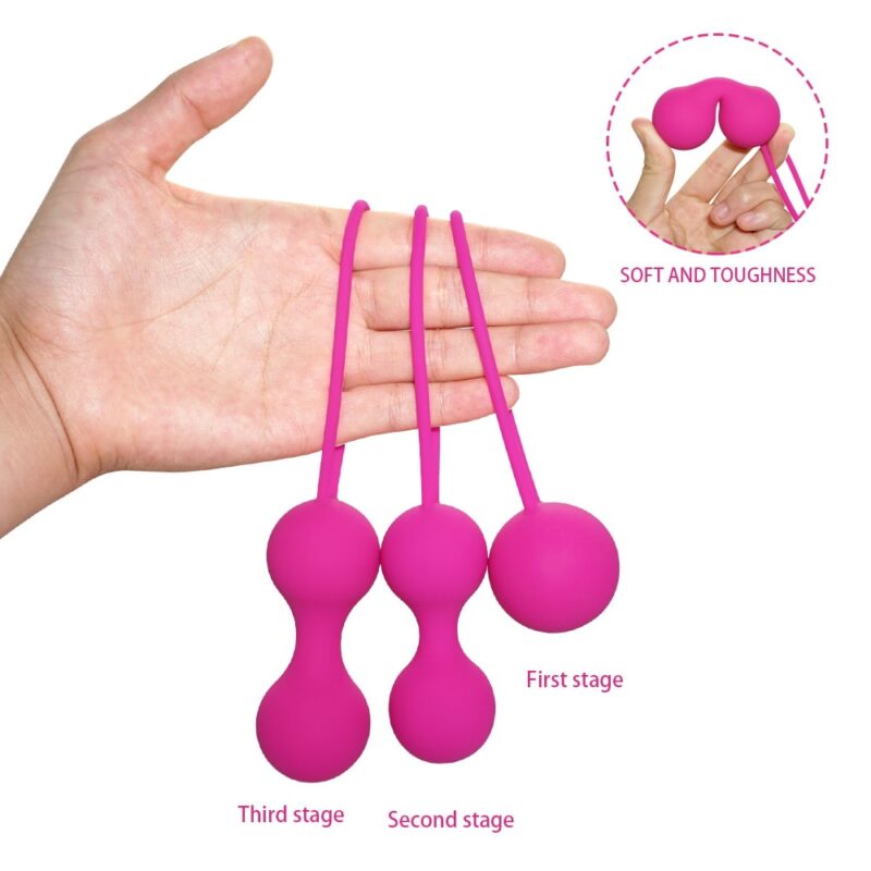 Useful High Quality Training Silicone Vaginal Balls - Image 2