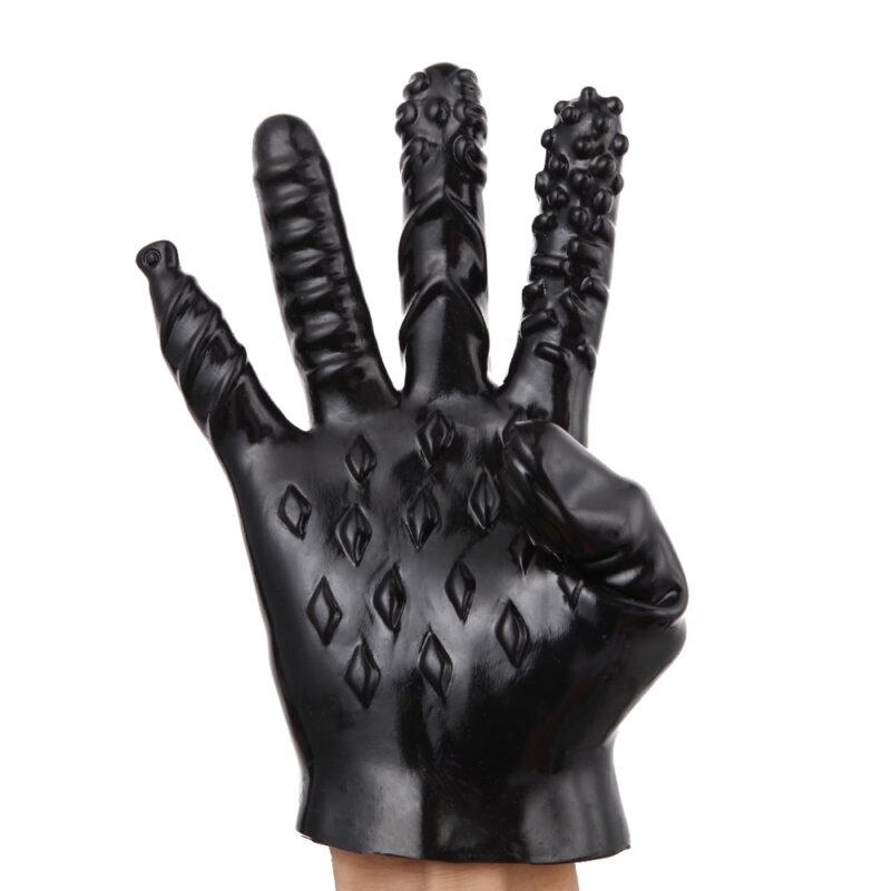 Erotic Masturbation Gloves for Couples - Image 2