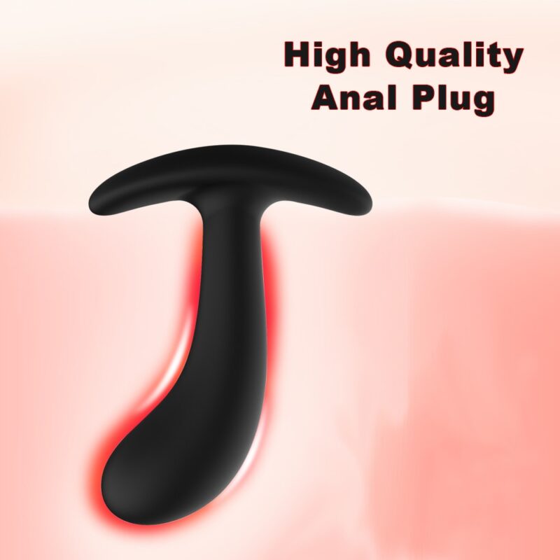 Set of 3 Silicone Anal Plug Vibrators - Image 2