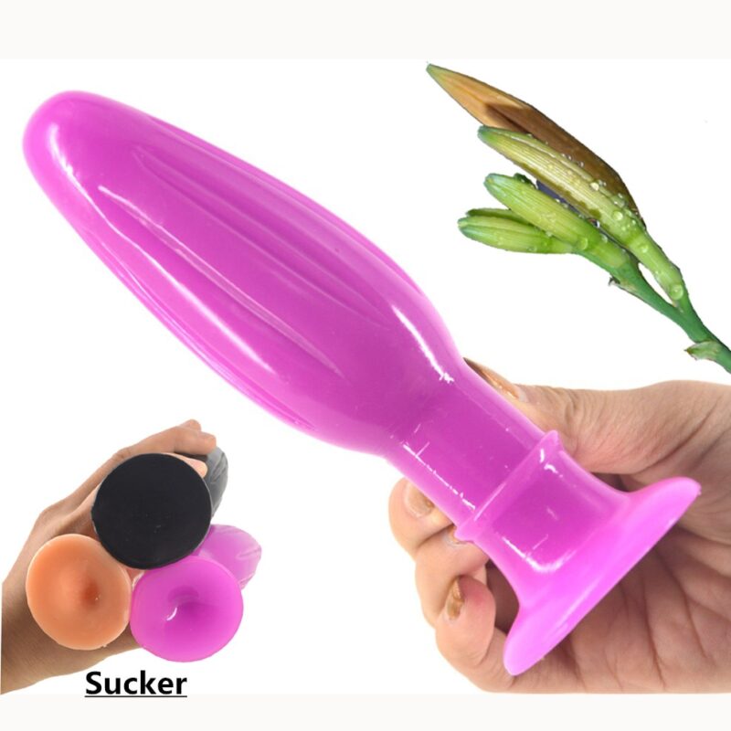 Long Silicone Anal Plug