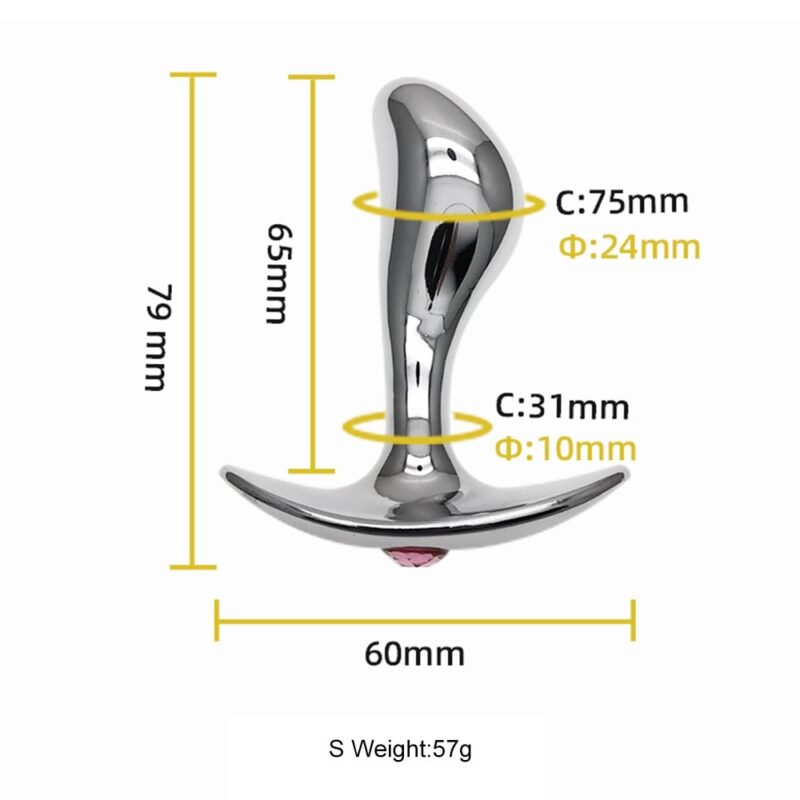 Stainless Steel Anal Plug - Image 2