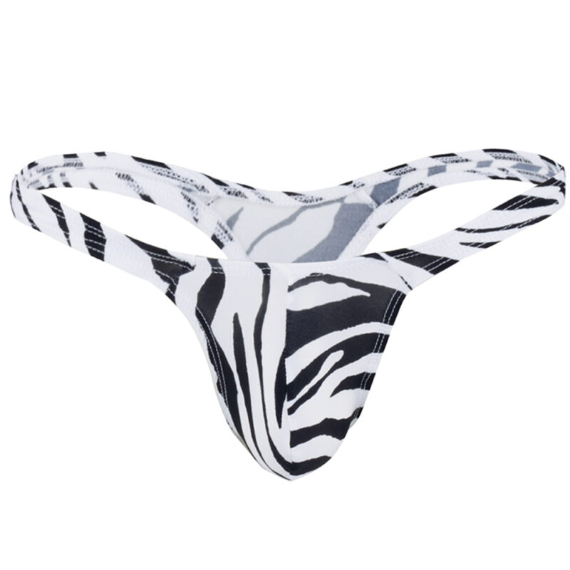 Cute Sexy Breathable Bright Men's Thongs - Image 5