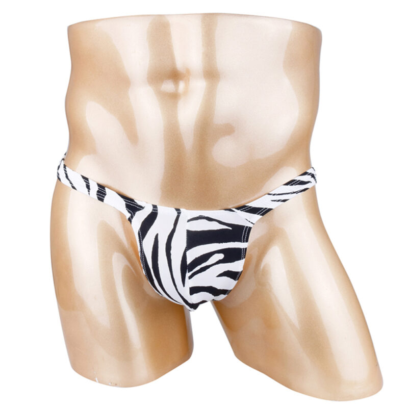 Cute Sexy Breathable Bright Men's Thongs - Image 3