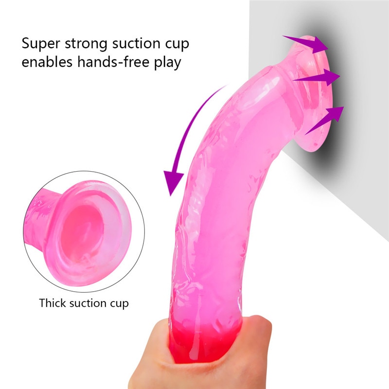 Strap-On Jelly Dildo Set