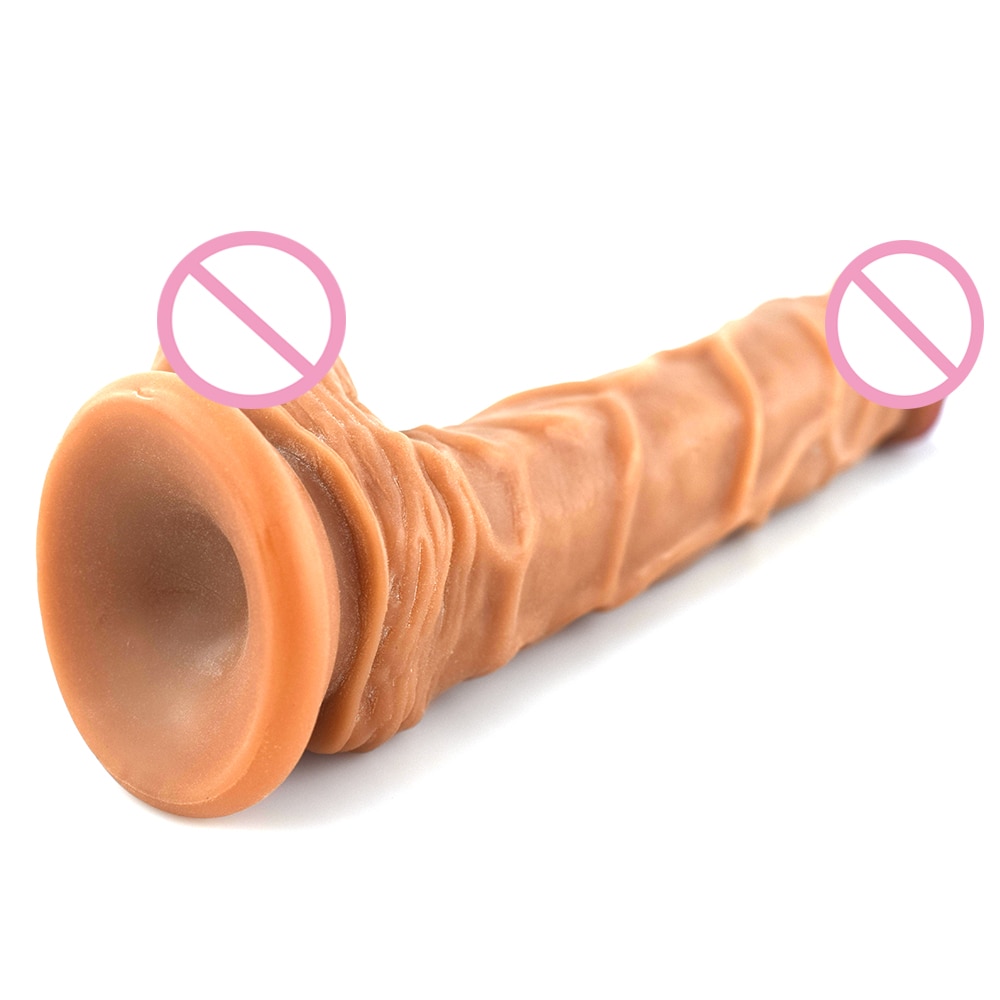 Long Realistic Dildo in Multiple Colors