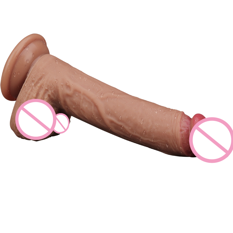 Soft Silicone Realistic Vibrator Dildo