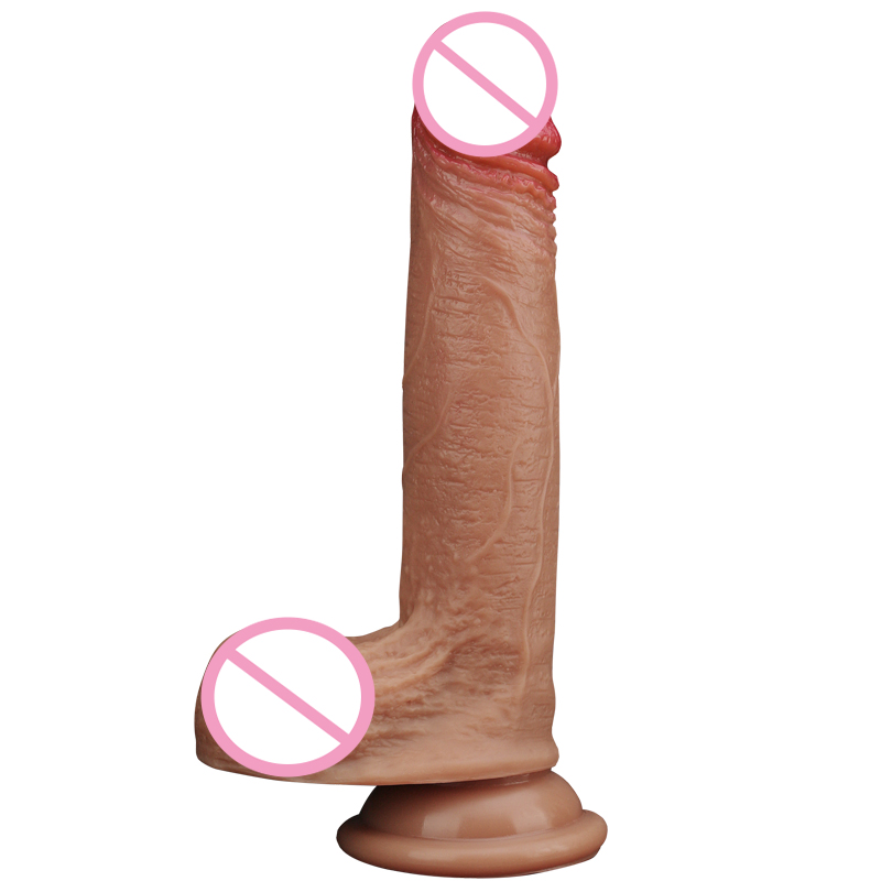 Soft Silicone Realistic Vibrator Dildo