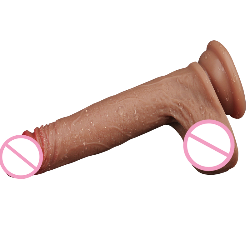 Soft Silicone Realistic Vibrator Dildo