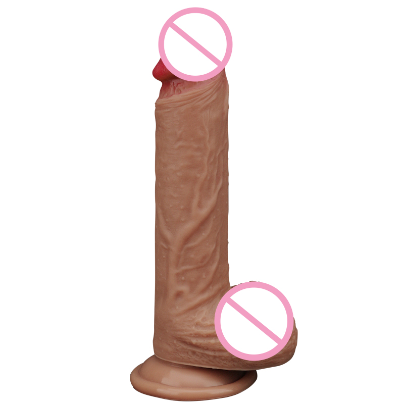 Soft Silicone Realistic Vibrator Dildo