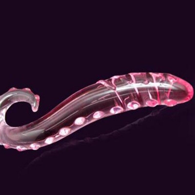 Creative Hippocampus Shaped Ergonomic Glass Dildo - Image 5