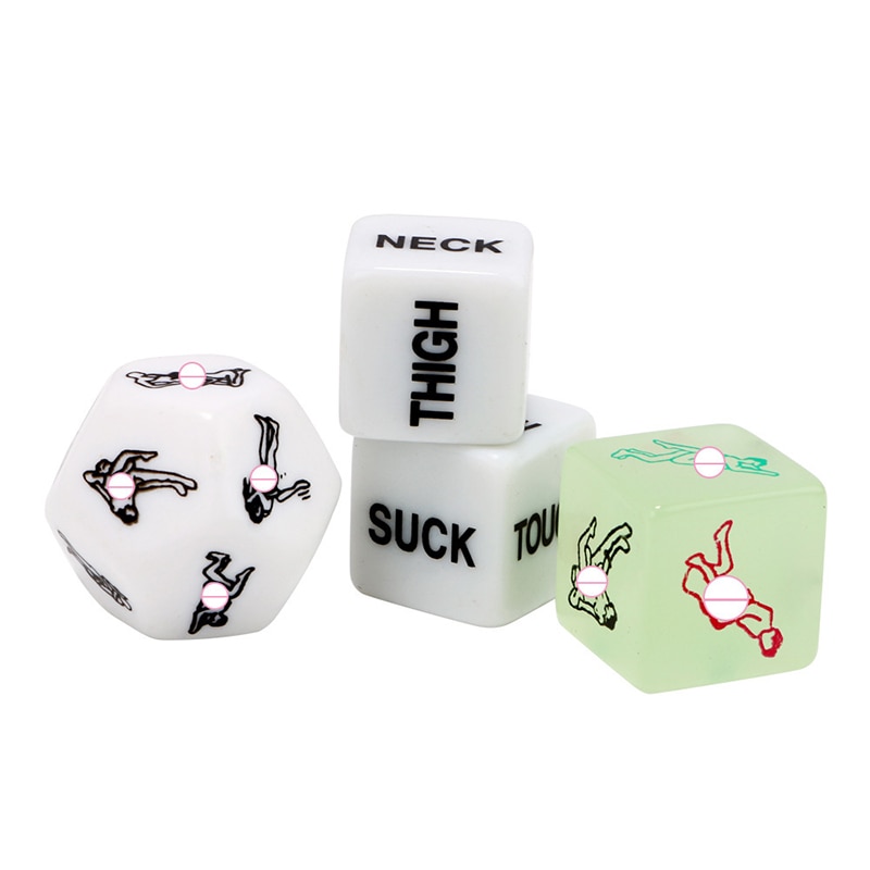 Sex Acrylic Dice Toy for Couples