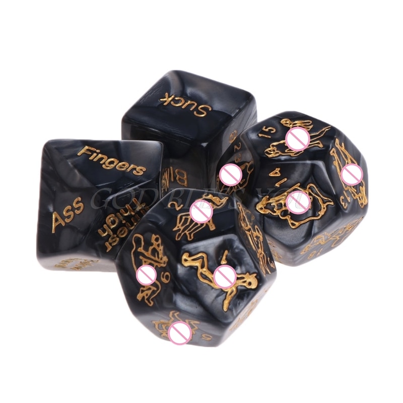 Sex Dice 4 Pcs Set