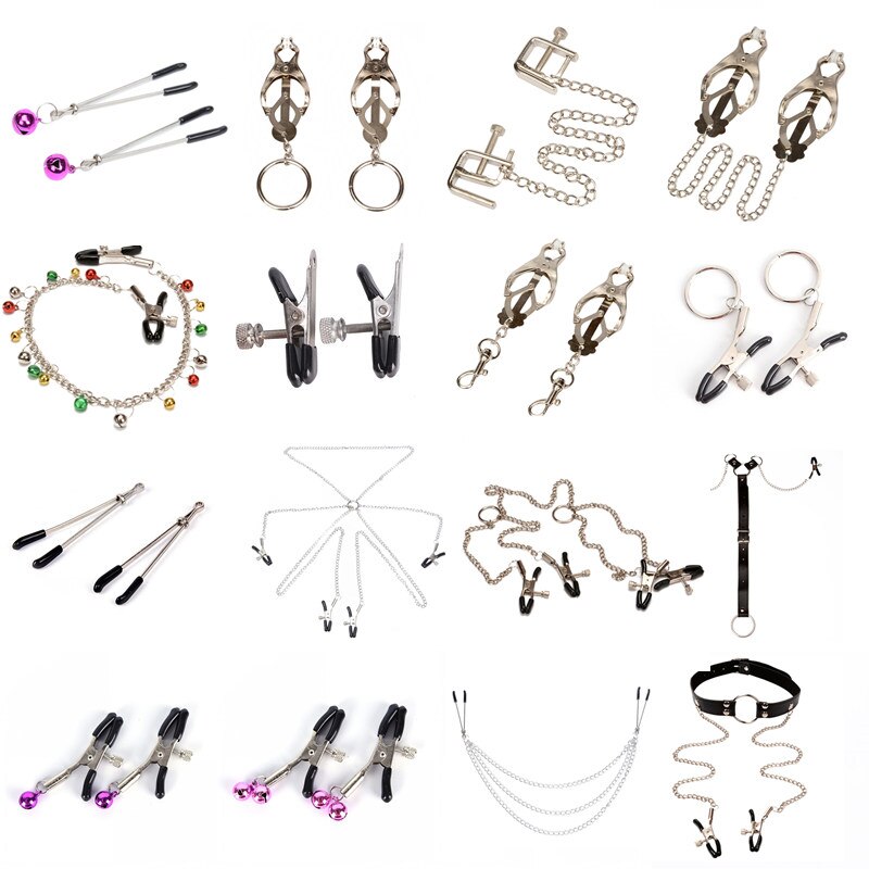 21 Style BDSM Nipple Clamps