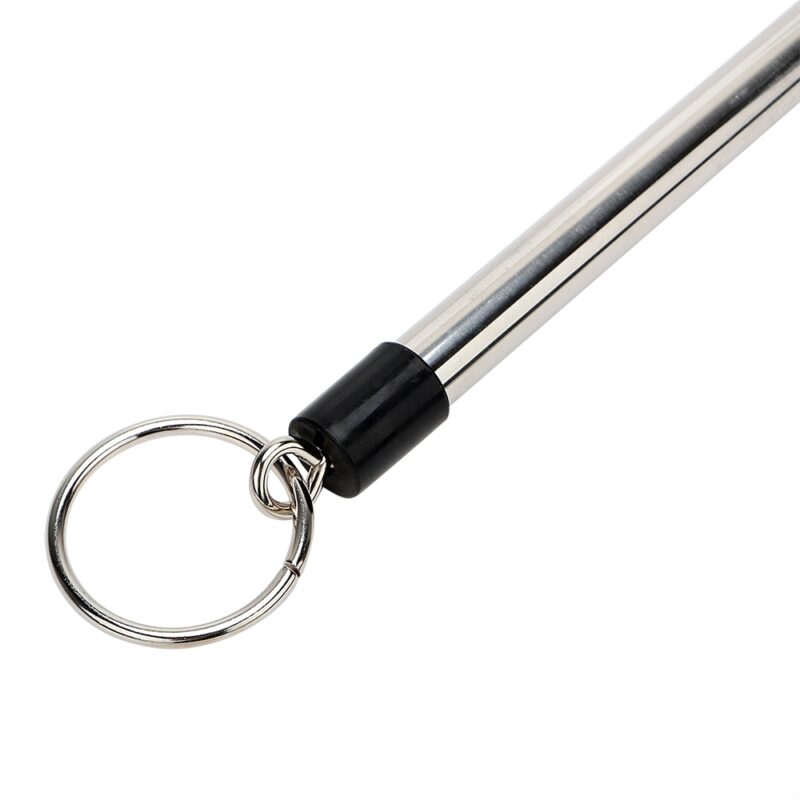 Leather and Stainless Steel Ankle Spreader Cuffs - Image 6