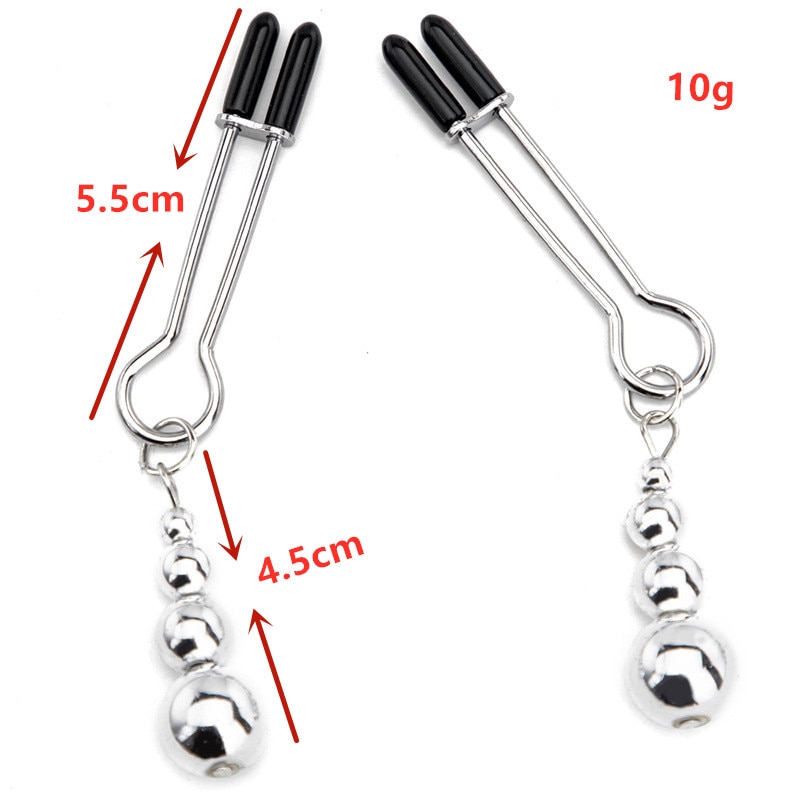 BDSM Metal Nipple Clamps 2 Pcs Set