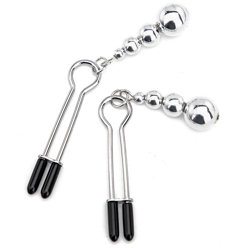 BDSM Metal Nipple Clamps 2 Pcs Set