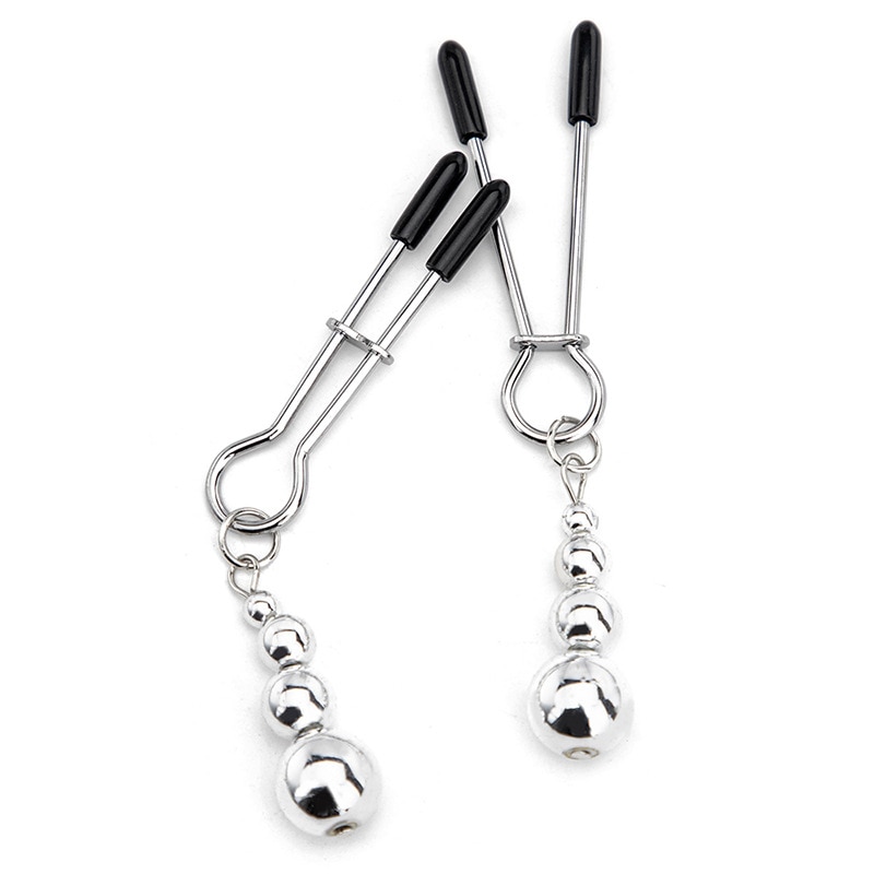 BDSM Metal Nipple Clamps 2 Pcs Set