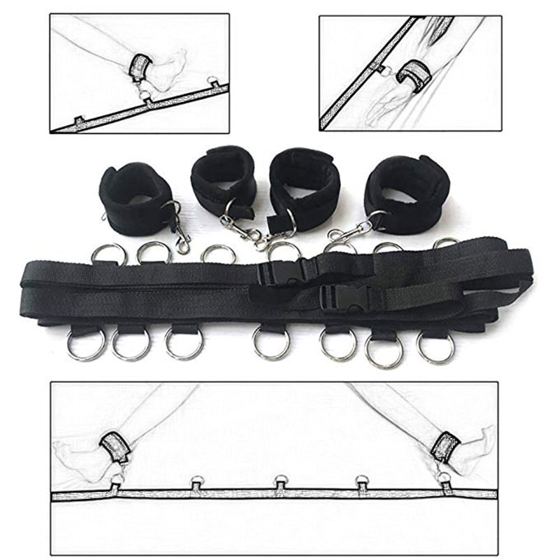 Nylon BDSM Restraint Set