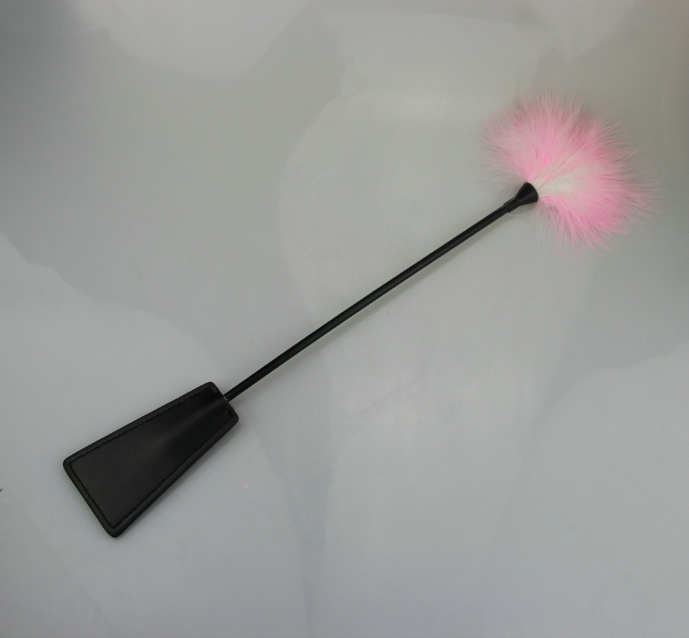 Pink Feathers Flogger