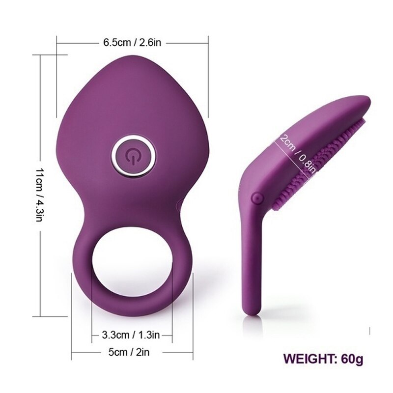 Vibrating Penis Ring for Men