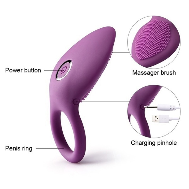 Vibrating Penis Ring for Men