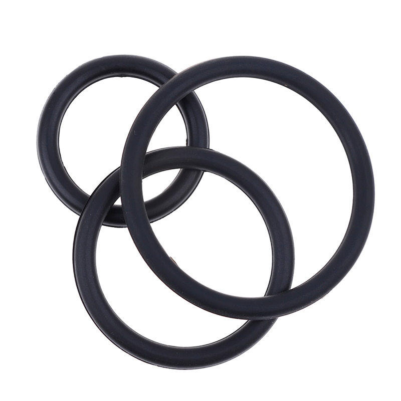 Set of 3 Black Men's Penis Rings