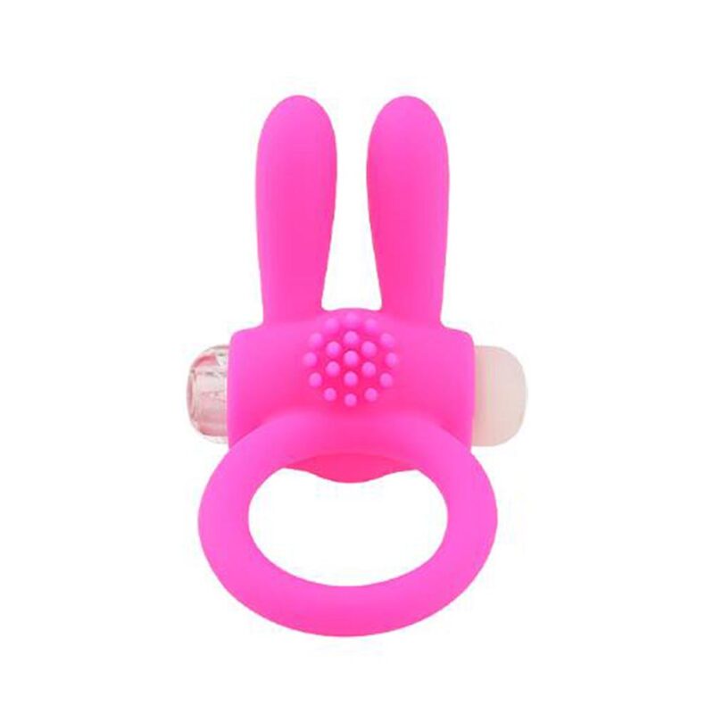 Rabbit Shaped Men's Vibrating Cock Ring - Image 3