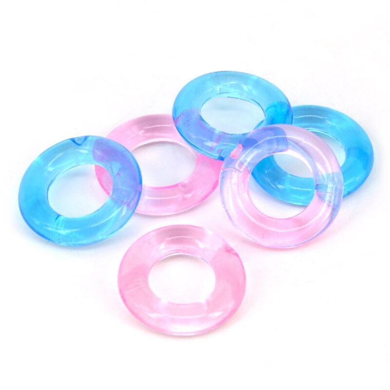 Cute Convenient Stretchable Silicone Penis Rings Set - Image 3