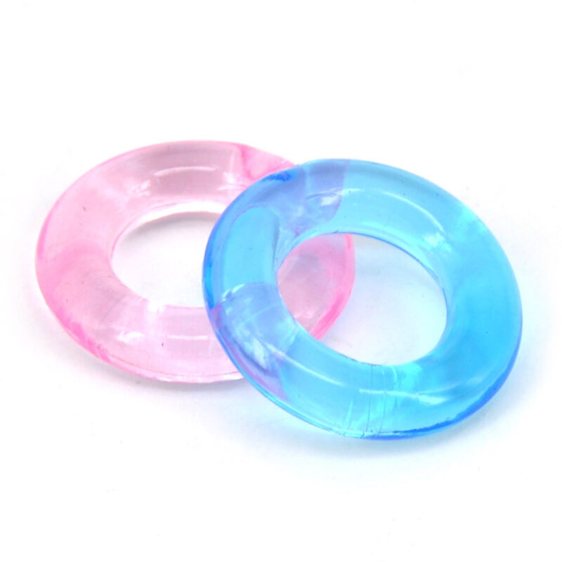 Cute Convenient Stretchable Silicone Penis Rings Set - Image 4