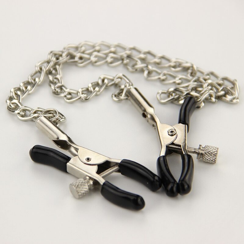 Metal Nipple Clamps with Chain - Image 6