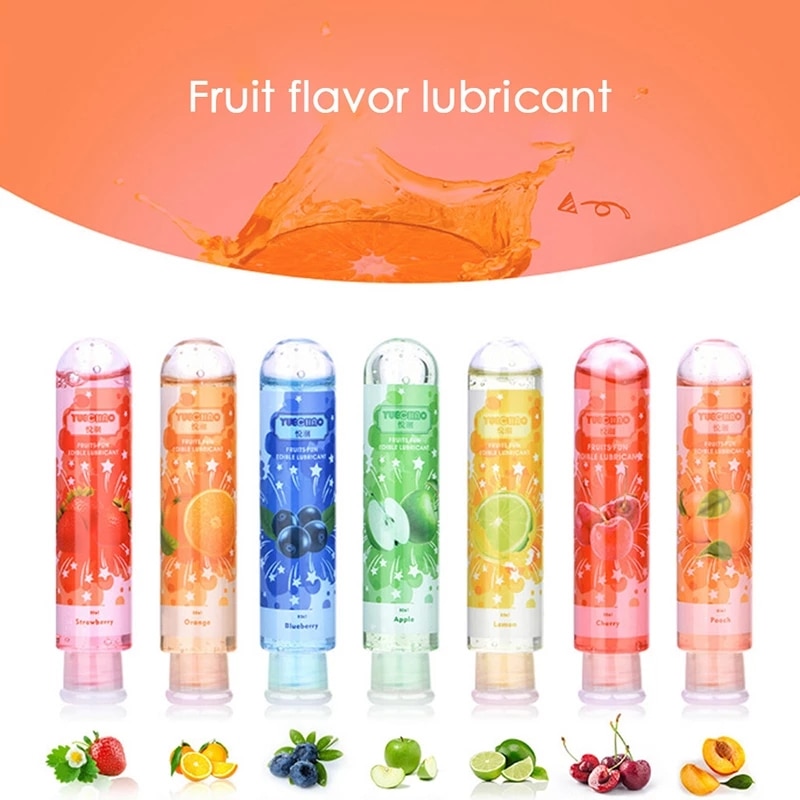 Water Based Lubrication with Fruit Flavor