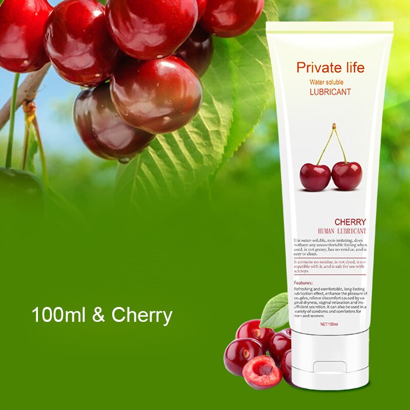 Fruit Flavored Lubricant for Sex