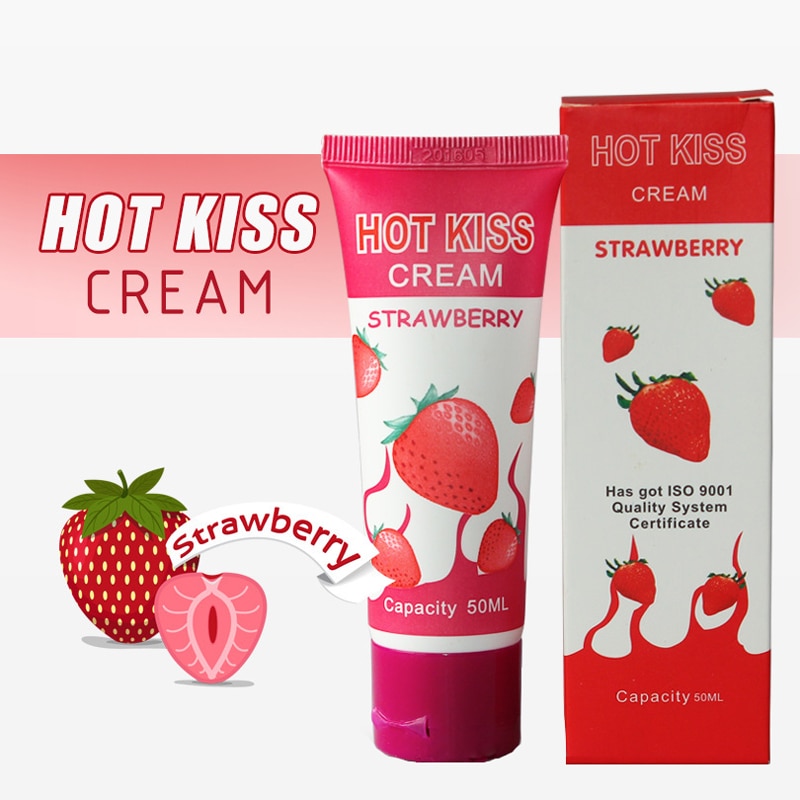 Strawberry Flavored Edible Lubricant