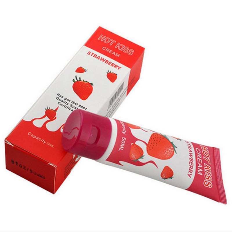 Strawberry Flavored Edible Lubricant