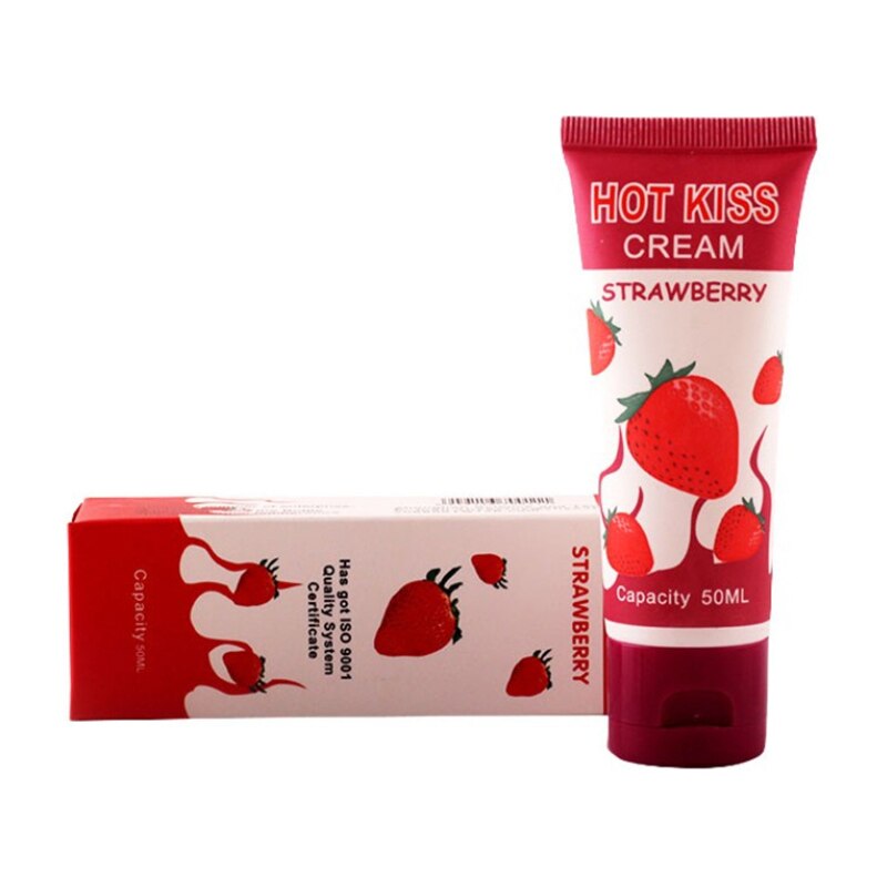 Strawberry Flavored Edible Lubricant