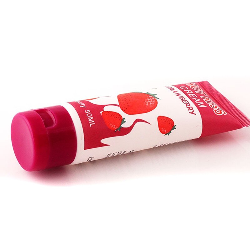 Strawberry Flavored Edible Lubricant