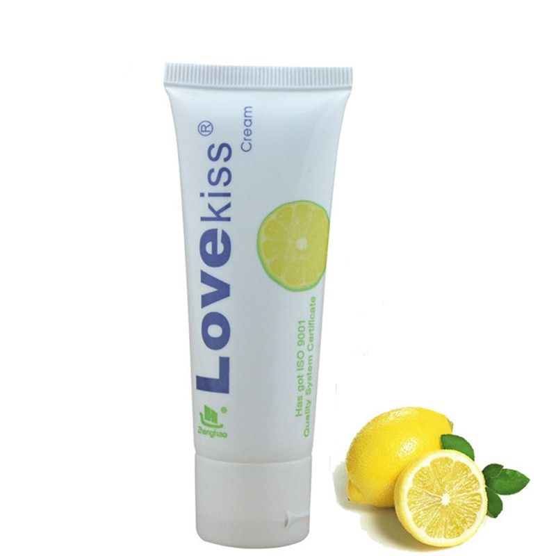 Lemon Flavored Edible Lubricant